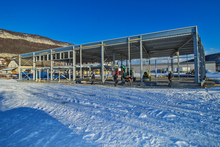 Suivi de chantier village d'entreprises Sillingy (du 9 au 22 janvier 2017)